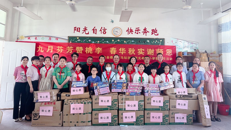 黨建引領(lǐng)聚合力 志愿服務(wù)暖人心 &mdash;&mdash;集團黨員將361份&ldquo;微心愿&rdquo;禮物送到孩子們手中