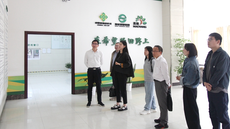 浙江之豇種業(yè)有限責任公司董事長夏熠瑾調研浙農(nóng)茂陽