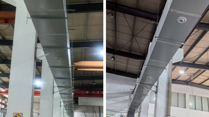 新光公司包材車(chē)間降溫技改項(xiàng)目成效顯著