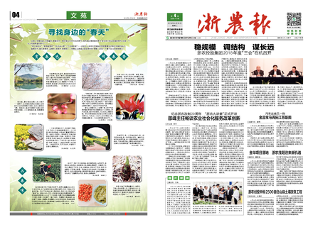 浙農報2019第4期（一、四版） 